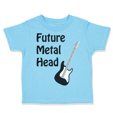 Toddler Clothes Future Metal Head Music Toddler Shirt Baby Clothes Cotton