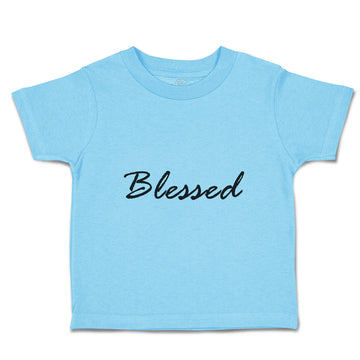 Toddler Clothes Blessed Religious Christian Toddler Shirt Baby Clothes Cotton