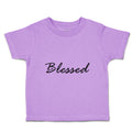 Toddler Clothes Blessed Religious Christian Toddler Shirt Baby Clothes Cotton