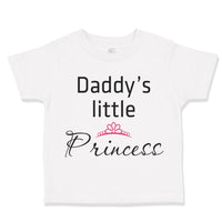 Toddler Girl Clothes Daddy's Little Princess Toddler Shirt Baby Clothes Cotton