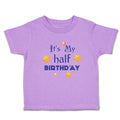 Toddler Clothes It's My Half Birthday Toddler Shirt Baby Clothes Cotton