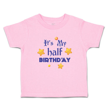 Toddler Clothes It's My Half Birthday Toddler Shirt Baby Clothes Cotton