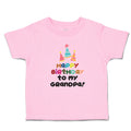 Toddler Clothes Happy Birthday to My Grandpa! Toddler Shirt Baby Clothes Cotton