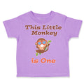 Toddler Clothes This Little Monkey Is 1 Birthday First Birthday Toddler Shirt