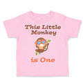 Toddler Clothes This Little Monkey Is 1 Birthday First Birthday Toddler Shirt