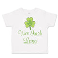 Toddler Clothes Wee Irish Lass St Patrick's Day Toddler Shirt Cotton