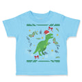 Toddler Clothes Christmas Xmas Dinosaurs Christmas Xmas Santa Toddler Shirt