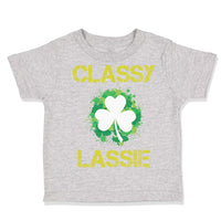 Toddler Clothes Classy Lassie St Patrick's Day Toddler Shirt Baby Clothes Cotton