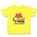 Cute Toddler Clothes I Love Nothing S'More Camping Red Tent Luggage Cotton