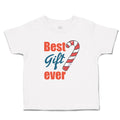 Toddler Clothes Best Gift Ever Christmas Candy Canes Toddler Shirt Cotton