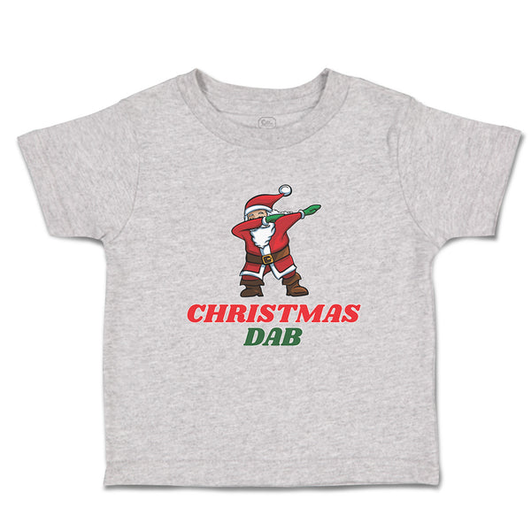 Toddler Clothes Christmas Dab An Santa Claus Dancing Position Toddler Shirt