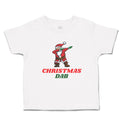 Toddler Clothes Christmas Dab An Santa Claus Dancing Position Toddler Shirt