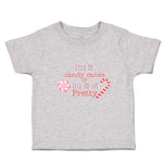 Toddler Clothes Feed Me Candy Canes & Tell Me I'M Pretty Toddler Shirt Cotton
