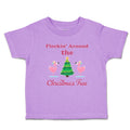 Toddler Clothes Flockin' Around The Christmas Tree with Flamingo Birds Cotton