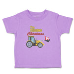 Toddler Clothes I'M Digging Christmas with Construction Vehicle Toddler Shirt