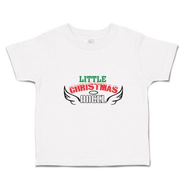 Toddler Clothes Little Christmas Angel Toddler Shirt Baby Clothes Cotton