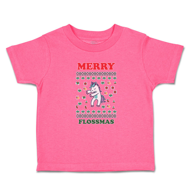 Toddler Girl Clothes Merry Flossmas Toddler Shirt Baby Clothes Cotton