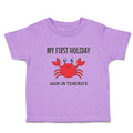 Toddler Clothes My First Holiday Jack in Tenerife with Crab Sealife Cotton