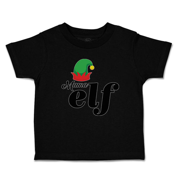 Toddler Clothes Mama Elf with Hat Toddler Shirt Baby Clothes Cotton