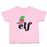 Toddler Clothes Mama Elf with Hat Toddler Shirt Baby Clothes Cotton