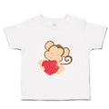 Toddler Clothes Safari Valentine Monkey Holidays and Occasions Valentins Day