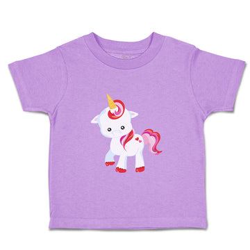 Toddler Girl Clothes Valentine Unicorn Walks Holidays Valentins Toddler Shirt