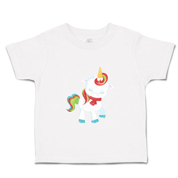 Toddler Girl Clothes Christmas Unicorn Walks Close Eyes Christmas Toddler Shirt