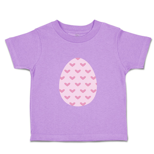 Toddler Clothes Pink Egg Hearts Toddler Shirt Baby Clothes Cotton