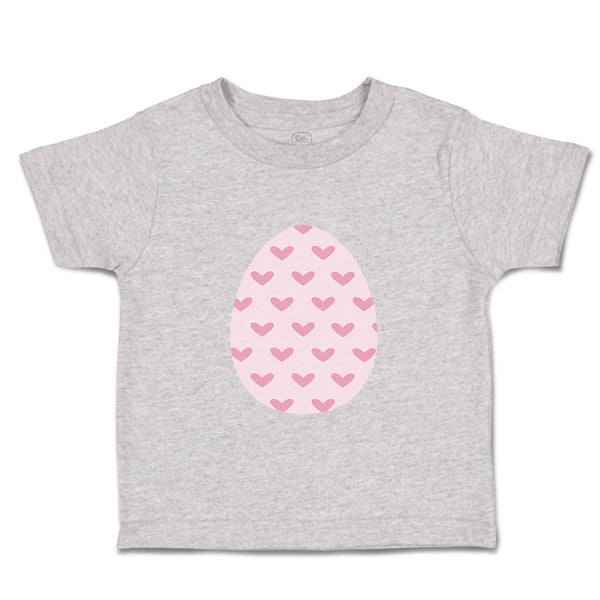 Toddler Clothes Pink Egg Hearts Toddler Shirt Baby Clothes Cotton