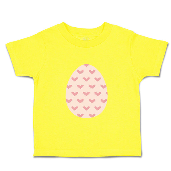 Toddler Clothes Pink Egg Hearts Toddler Shirt Baby Clothes Cotton