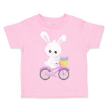 Toddler Girl Clothes Easter Bunny Bike Easter Toddler Shirt Baby Clothes Cotton