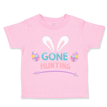 Toddler Girl Clothes Gone Hunting Easter Toddler Shirt Baby Clothes Cotton