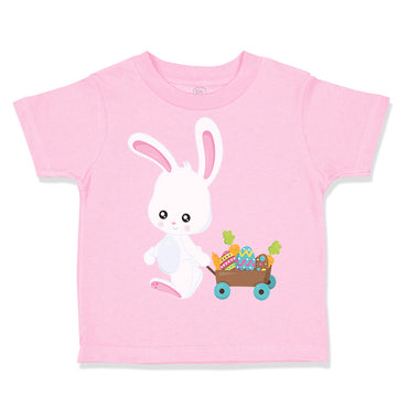 Toddler Clothes Bunny Cart Eggs Easter Toddler Shirt Baby Clothes Cotton