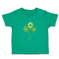 Toddler Clothes Irish Clover Balloons St Patrick's Day Toddler Shirt Cotton