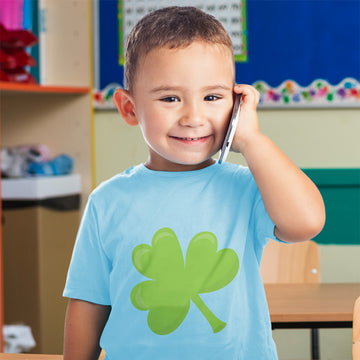 Toddler Clothes Light Green Clover St Patrick's Day Toddler Shirt Cotton