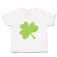 Toddler Clothes Light Green Clover St Patrick's Day Toddler Shirt Cotton