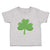 Toddler Clothes Dark Green Clover St Patrick's Day Toddler Shirt Cotton