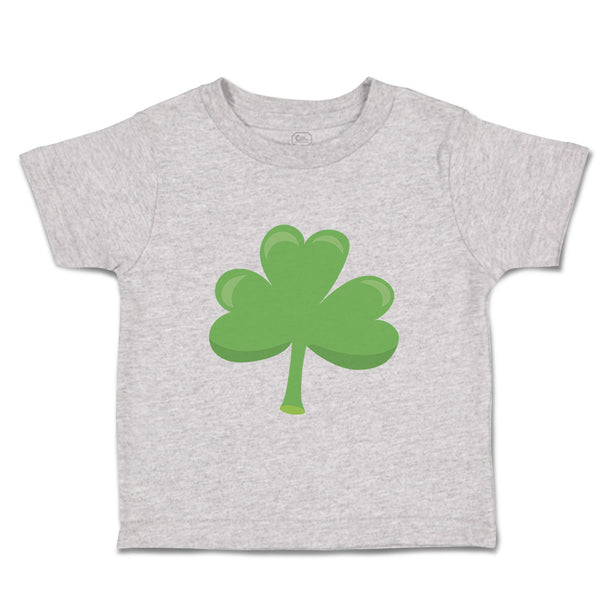 Toddler Clothes Dark Green Clover St Patrick's Day Toddler Shirt Cotton