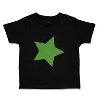 Toddler Clothes Dark Green Star St Patrick's Day Toddler Shirt Cotton