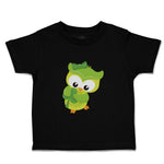 Toddler Clothes Leprechaun Owl Girl St Patrick's Day Toddler Shirt Cotton