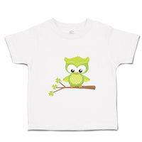 Toddler Clothes Leprechaun Owl Branch St Patrick's Day Toddler Shirt Cotton