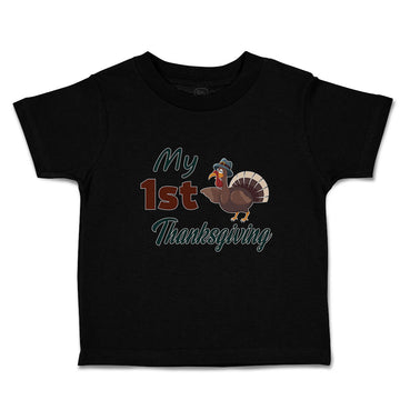 Toddler Clothes My 1St Thanksgiving Bird Toddler Shirt Baby Clothes Cotton