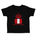 Cute Toddler Clothes Peruvian Prince Crown Countries Toddler Shirt Cotton