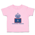 Toddler Girl Clothes Guam, Chamorro Princess Crown Countries Toddler Shirt