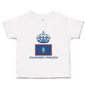 Toddler Girl Clothes Guam, Chamorro Princess Crown Countries Toddler Shirt