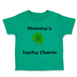 Toddler Clothes Mommy's Lucky Charm Irish St Patrick's Irish Clover Style C