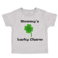 Toddler Clothes Mommy's Lucky Charm Irish St Patrick's Irish Clover Style C