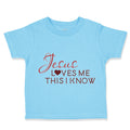 Toddler Clothes Jesus Loves Me This I Know Christian Jesus God Style B Cotton