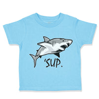 Toddler Clothes Sup Shark Image Ocean Sea Life Toddler Shirt Baby Clothes Cotton