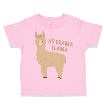 Toddler Clothes No Drama Llama Farm Toddler Shirt Baby Clothes Cotton